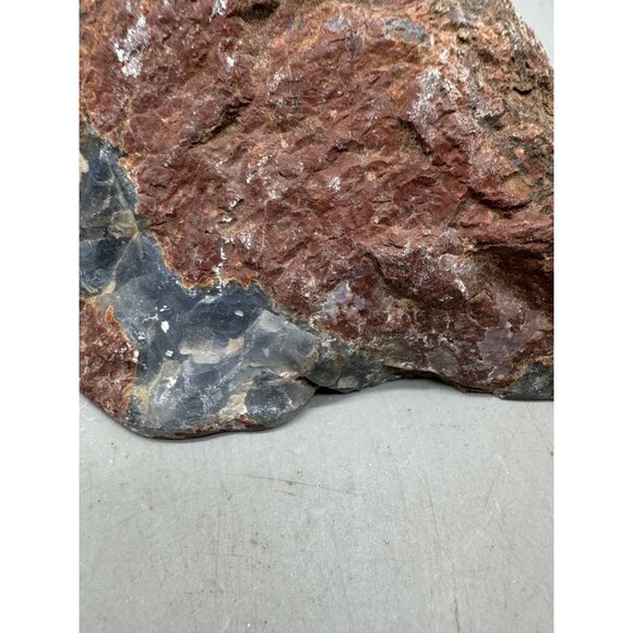 Polished Red Blue Agate Geode Specimen blue 6x4x3" collectable clear brown READ - Picture 7 of 12